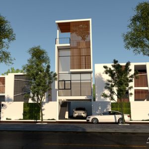 2110 Exterior House Sketchup Model By Thanh Phong Nguyen Free Download