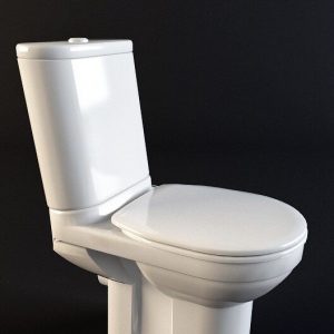 VH245.Mô hình 3D Nhà vệ sinh và bồn rửa vệ sinh - tải miễn phí