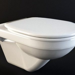 VH246. Mô hình 3D Nhà vệ sinh và bồn rửa vệ sinh - tải miễn phí