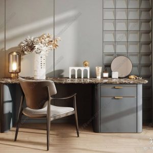 3769.Dressing Table Sketchup File free download 1536x1229 1