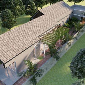 38247 Exterior House Scene Sketchup Model By CaDui 3