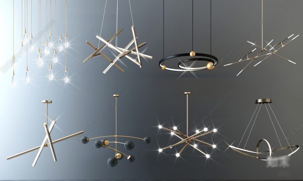 4194.Ceiling Lights Collection Sketchup File free download by Cuong CoVua 1 1536x922 1